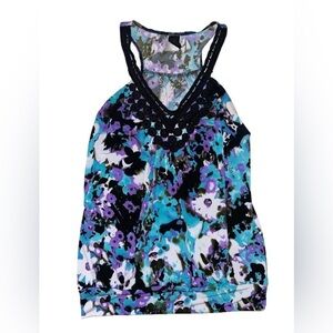 Wrapper Juniors Size Medium Sleeveless Blouse